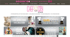 Desktop Screenshot of chefandthecity.com